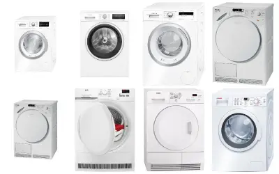 Set van 16 wasmachines en wasdrogers - Gereviseerd B – kavel bij Stocklear
