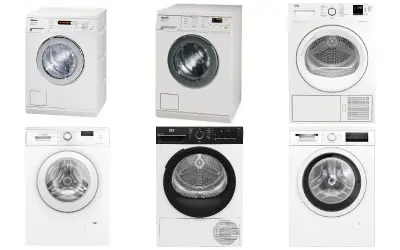 Set van 16 wasmachines - Gereviseerd A – kavel bij Stocklear