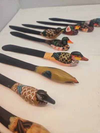 Houten eenden kunst - Duck Hunter collectie – kavel bij Onlineveilingmeester