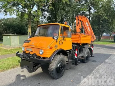 Unimog Mercedes-Benz U 1100 (1980) – kavel bij Blinto, Heeslingen-Boitzen