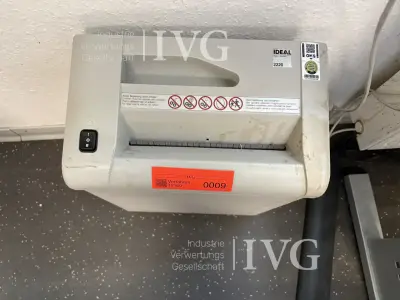 Aktenvernichter IDEAL 2220 – kavel bij IVG, Isenbüttel