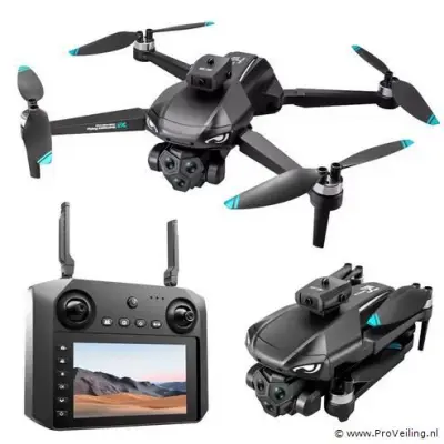 Drone met 4K Camera & 6K Optical Zoom met Groot Scherm Controller – kavel bij ProVeiling