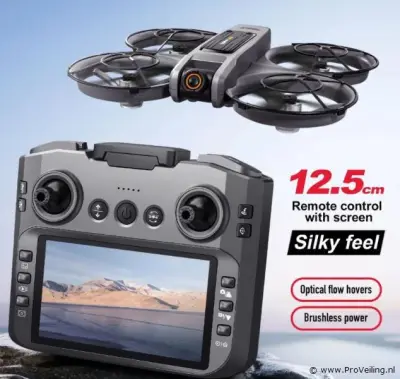 GPS Drone 8K Professioneel HD 360° Dubbele camerascherm met Big screen controller incl 1 accu – kavel bij ProVeiling