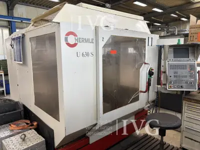 4-Achs-CNC Fräsmaschine HERMLE U630S – kavel bij IVG, Isenbüttel