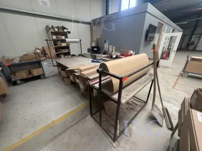 Verpakkingstafel – kavel bij IVG, Rödinghausen