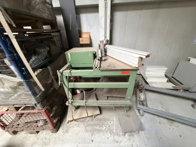 Bohrautomat (grün) – kavel bij IVG, Rödinghausen