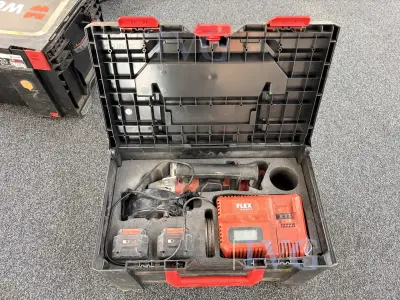 Akku-Winkelschleifer FLEX LB 125 18.0-EC – kavel bij IVG, Neunkirchen-Seelscheid