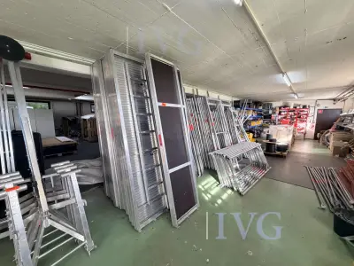 Bestand Alu-Gerüstmaterial und Alu-Absturzsicherungen ALTRAD / LAYHER / EUROSCAFFOLD / LSC / ABOMA – kavel bij IVG, Neunkirchen-Seelscheid