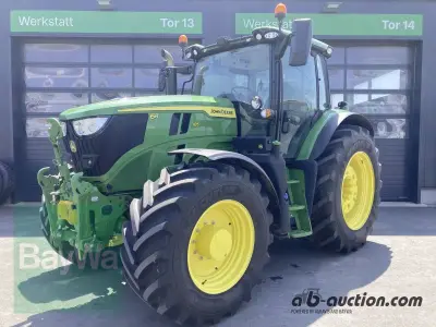 John Deere 6R 185 GW-VERL. 07/2027 – kavel bij AB Auction, Wülfershausen a.d.Saale