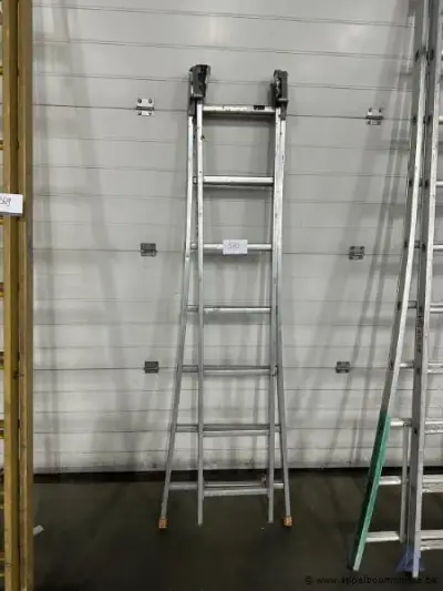 Alu ladder vv 2x7 sporten – kavel bij Appelboom