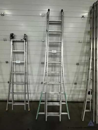 Alu ladder vv 2x10 sporten – kavel bij Appelboom