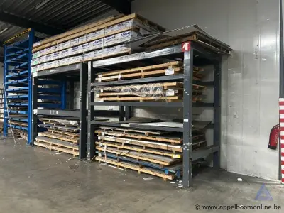 Metalen palletrekken 2x3 meter lengte – kavel bij Appelboom