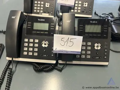 2x bureautelefoon Yealink. Werking niet gekend – kavel bij Appelboom