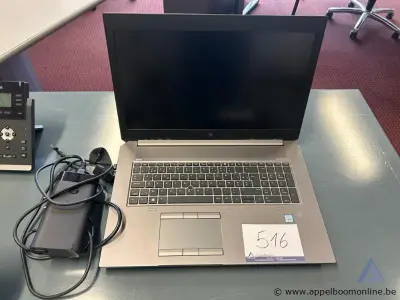 Laptop HP ZBook 17 G6, Intel Core i7 processor, Windows 10 Pro, inclusief lader. Werking niet gekend, Wi-Fi, Bluetooth, inclusief lader, serienumme… – kavel bij Appelboom