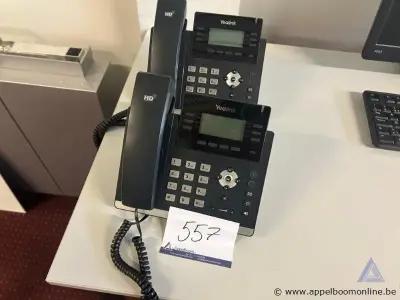 2x Bureautelefoon Yealink T42S. Werking niet gekend – kavel bij Appelboom