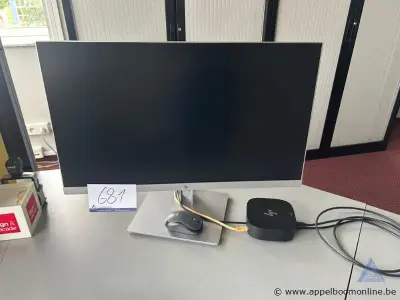 dockingstation HP plus monitor HP – kavel bij Appelboom