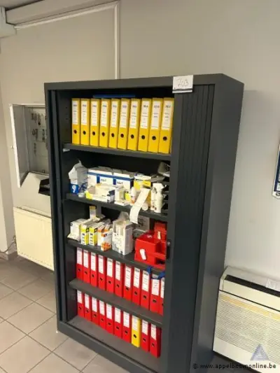 dossierkast vv jaloeziedeuren – kavel bij Appelboom