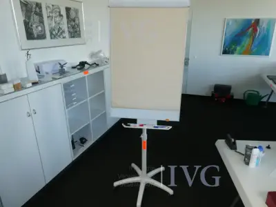 mobiles Flipchart NOBO – kavel bij IVG, Ratingen
