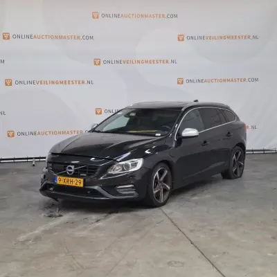 Personenauto, Volvo, V60, 2.4 D6 AWD Plug-In Hybrid R-Design, 2014, Schade-auto (WOK) – kavel bij Domeinen Roerende Zaken, Soesterberg