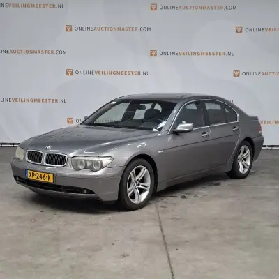 Personenauto, BMW, 7-serie, 740d Executive, 2004 – kavel bij Domeinen Roerende Zaken, Soesterberg