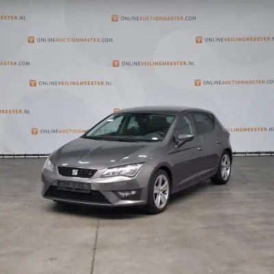Personenauto, Seat, Leon 2.0 TDI FR, 2016 – kavel bij Domeinen Roerende Zaken, Soesterberg