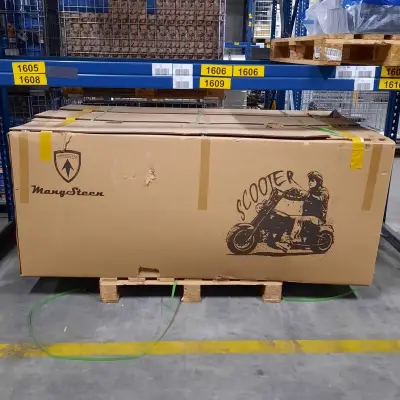 Elektrische scooter, Mangosteen, M1, G-3-M1P-MR – kavel bij Domeinen Roerende Zaken, Bleiswijk