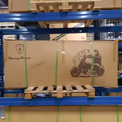 Elektrische scooter, Mangosteen, M2, L.A.M2-MB – kavel bij Domeinen Roerende Zaken, Bleiswijk