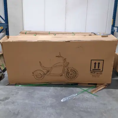 Elektrische scooter, LUQI, HL6, NZITA331 – kavel bij Domeinen Roerende Zaken, Bleiswijk