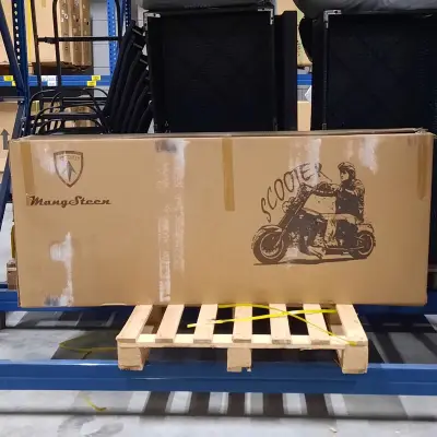 Elektrische scooter, Mangosteen, M1, E-3-M1P-MR – kavel bij Domeinen Roerende Zaken, Bleiswijk