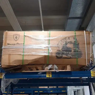 Elektrische scooter, Mangosteen, M2, LA-4-M2-MR – kavel bij Domeinen Roerende Zaken, Bleiswijk