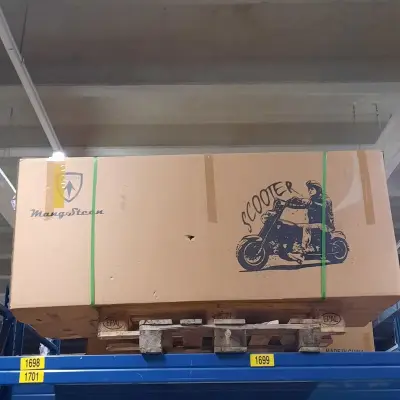 Elektrische scooter, Mangosteen, M1, G-3-M1P-MR – kavel bij Domeinen Roerende Zaken, Bleiswijk