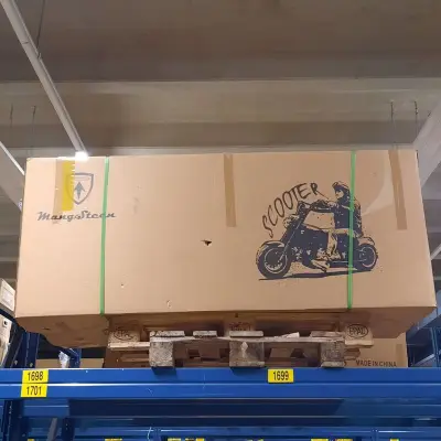 Elektrische scooter, Mangosteen, M1, G-3-M1P-MR – kavel bij Domeinen Roerende Zaken, Bleiswijk