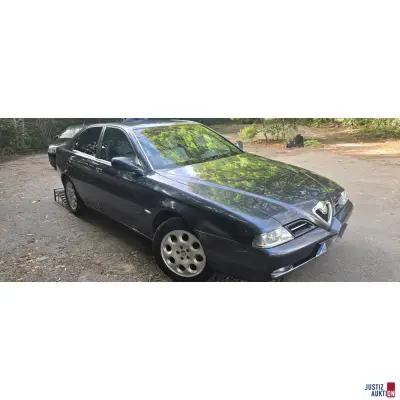 Alfa Romeo 166 2.5 V6 24V; Baujahr 2000; HU 07/28 – kavel bij Justiz-Auktion, Chemnitz