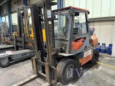 Treibgas-Gabelstapler (spätere Herausgabe/Abholung) TOYOTA 50 6FG 4.5 – kavel bij IVG, Neumünster