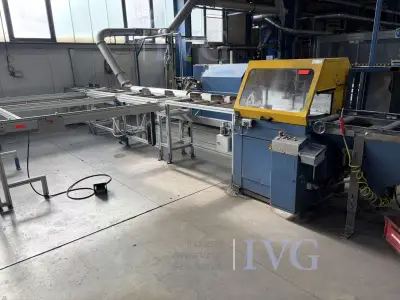 halbautomatische Unterflur-Gehrungskappsäge – kavel bij IVG, Neumünster