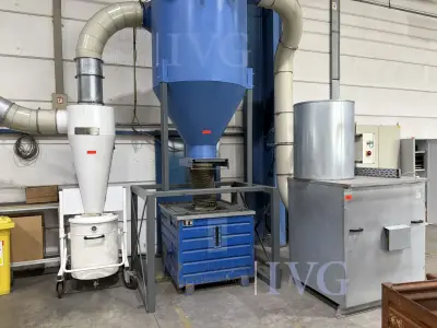 Absaugfilteranlage – kavel bij IVG, Neumünster