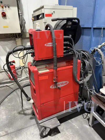 Schutzgas-Schweißgerät FRONIUS TransPuls Synergic 4000 – kavel bij IVG, Neumünster