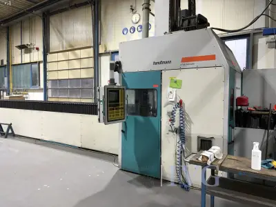5-Achs-Profil-Bearbeitungszentrum HANDTMANN A-Punkt Automation PBZ ST 600 A.S – kavel bij IVG, Neumünster