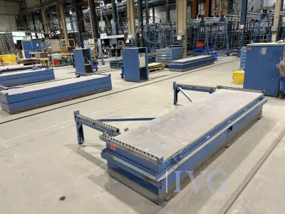 Scherenhubtische – kavel bij IVG, Neumünster