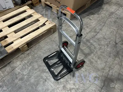 Alu-Sackkarre – kavel bij IVG, Kirchlengern