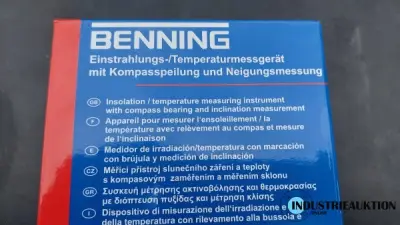 Einstrahlungs-/Temperaturmessgerät BENNING SUN2 – kavel bij industrieauktion.online, Essen