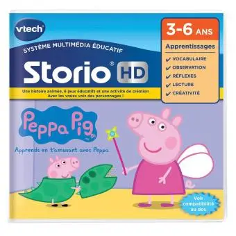 Vtech HD-spel Storio Peppa Pig – kavel bij GSD Auctions, Zoeterwoude