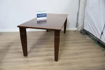 Houten eettafel - 200 CM' – kavel bij GSD Auctions, Zoeterwoude