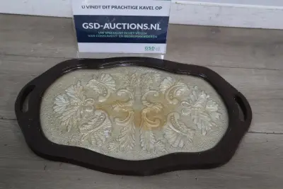 Vintage dienblad, Serveerschaal' – kavel bij GSD Auctions, Zoeterwoude
