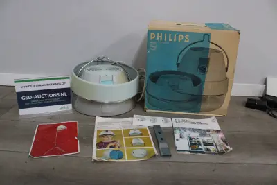 Vintage Philips HP 4607 haarföhn – kavel bij GSD Auctions, Zoeterwoude