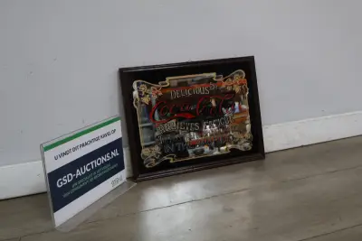 Coca-Cola spiegel vintage reclame – kavel bij GSD Auctions, Zoeterwoude