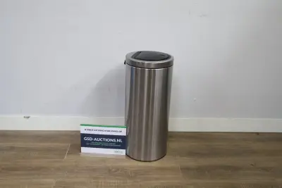 Brabantia Prullenbak met Drukdeksel – kavel bij GSD Auctions, Zoeterwoude