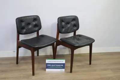 Set van 2 Vintage Stoelen - Jaren '60 – kavel bij GSD Auctions, Zoeterwoude