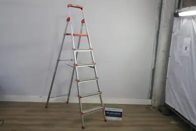 Aluminium 6-treeds trap – kavel bij GSD Auctions, Zoeterwoude
