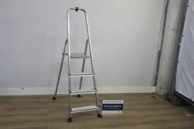 Aluminium 4-treeds ladder – kavel bij GSD Auctions, Zoeterwoude